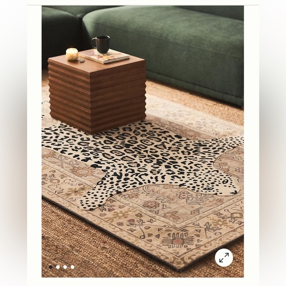 Octavia Wool Tufted Leopard Rug - Picture 1 of 13